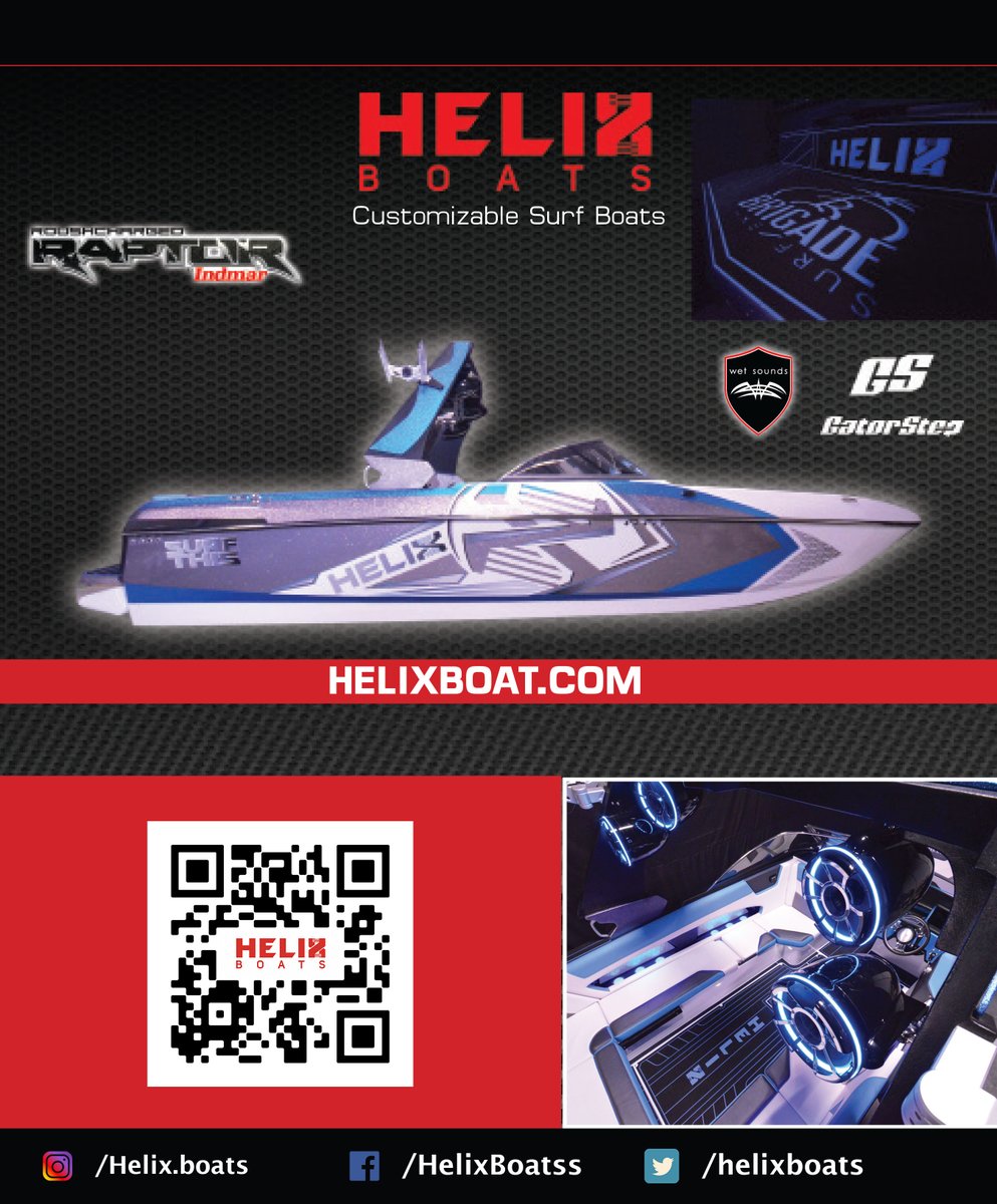 Come check out our website and see what packages and options we have to offer! helixboat.com
