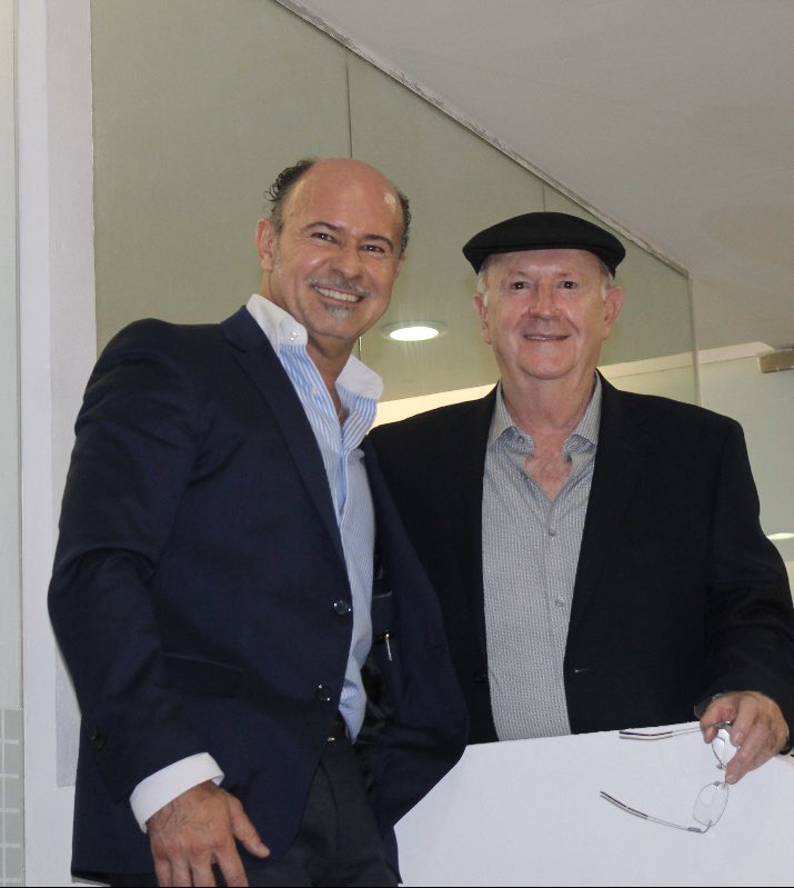 Con mi gran amigo Manuel Lapuente único DT campeón de liga con <a href="/ClubPueblaMX/">Club Puebla🎽</a> 82/83 y 89/90 🏆🏆