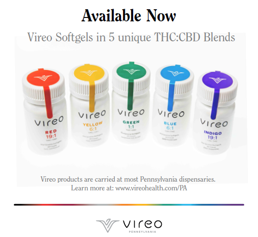 Vireo_Growth's tweet photo. We are ramping up production on one of our most popular products in Pennsylvania - Vireo Softgels!  Ranging from THC-dominant to CBD-dominant, each version allows for consistent, precise dosing. #PAMMJ #cannabis #VREO $VREOF https://t.co/rc7HK4JTu4