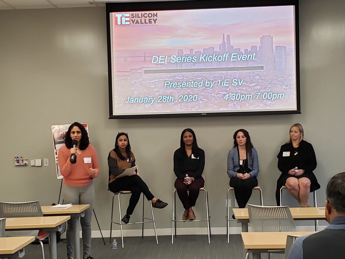 tiesv's tweet photo. Thank you to all who attended our DEI Kickoff Event yesterday evening! #TiESiliconValleyPrograms #DEISeries @swayr93 https://t.co/3UESV6RRZN