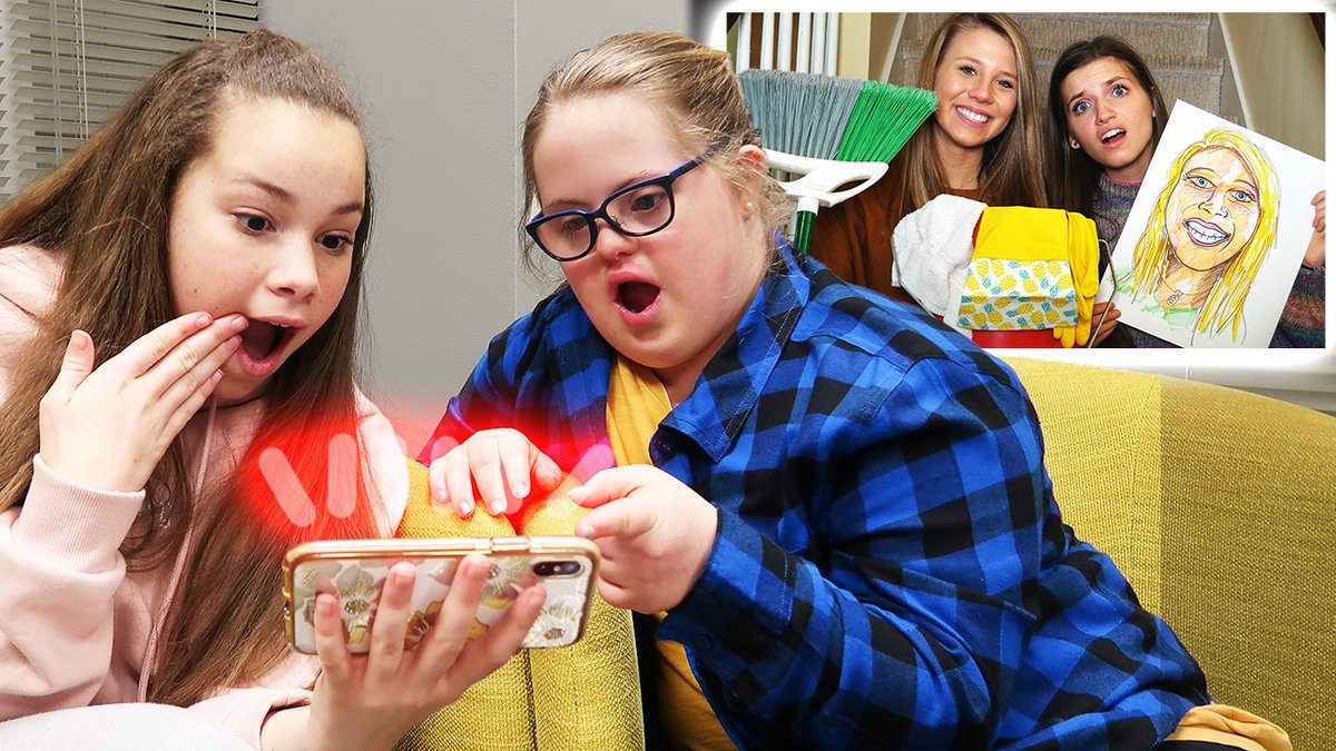 SarahGraceClub's tweet photo. Sarah &amp; Olivia REACT to "Fashion Police" music video! Watch HERE: https://t.co/EoMzwdUsYF https://t.co/AXxBluLASa