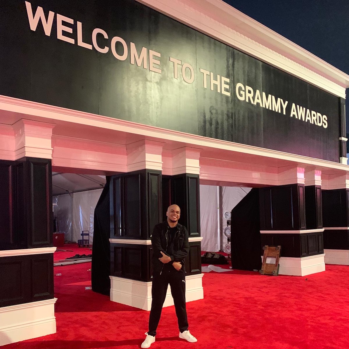 ghctk12's tweet image. Super proud of our band teacher, Mr. Cunningham and his performance with H.E.R. at this year's GRAMMYs! Check him on trumpet during "Sometimes". It's pocket. (Photos courtesy of Marden Brinton.) bit.ly/315a3ZE #GrammyAwards #Grammys2020 #GHC