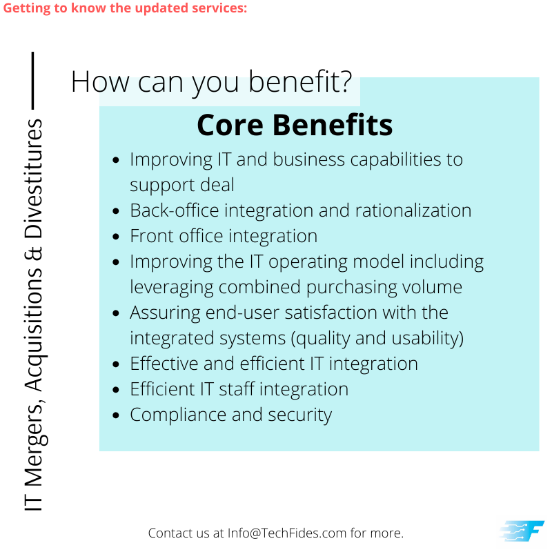 Tech_Fides's tweet photo. So what do you gain? With TechFides, we will work together to improve your holistic IT operating model into a cohesive, integrated and efficient tower in your organization. Efficiency is something we value here at #TechFides, and we’re happy to help you maximize yours. #tech https://t.co/5GO34vGM2a