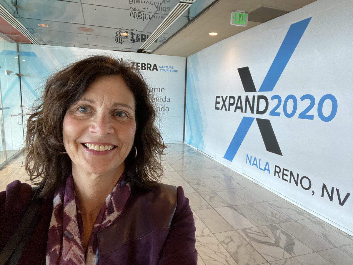 aliceheiman's tweet photo. Great to be at @ZebraTechnology #expand2020 #ZebraTechnology come hear my session at 2:30 and learn to close more deals. https://t.co/5zO7Nc0v5h
