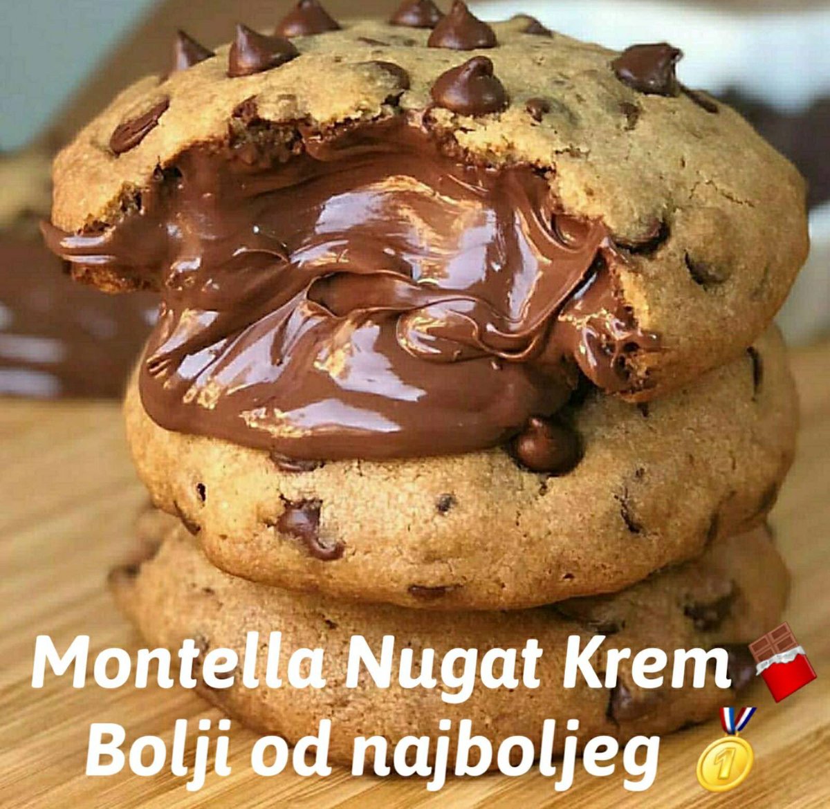 MontellaLux's tweet photo. Dovoljno je reći - Montella (nugat) lešnik krem 🍪🌰🍫🥛😍🥇❤️

#CrniLešnikKrem #Black #Cream #hazelnut #Krem #Pekare #bakery #Cakes #Torte #Kolaci #Krofne #Donuts #Kroasani #Croissant #Pancakes #Palačinke #Štrudle #Poslastičarnice #Sladoled #Keks #Glazura #Prelivanje #Toping https://t.co/OUtavphT7p