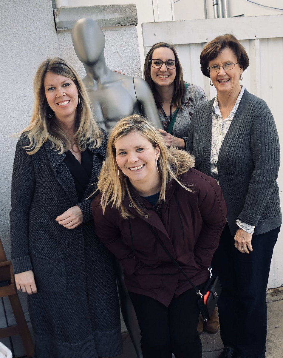 MissHoltLME's tweet photo. Feeling the joy at Austin Creative Reuse! Mannequin not included.  @DleeRrisd @suzannewacha @Jessica80887261 @ibmarvel @jess_vanceEDU https://t.co/fB9P9WzDW7