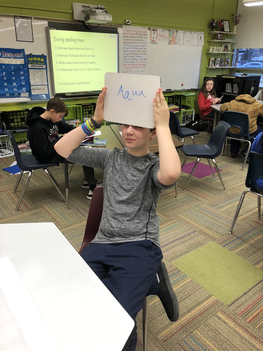 Mrs_RoseLiberty's tweet photo. When students reference the achor charts independently and can also play Heads Up with root words, it’s a win! #itsworthit @WilsonHillElem https://t.co/SU43rqXsfp