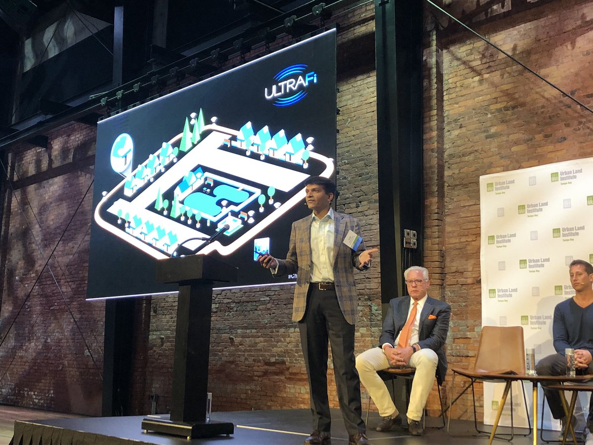 Kartik Goyani offers a look at the #tech you’ll find at @MDGFlorida’s “Connected City” master-planned community in Pasco:
- UltraFi technology (super fast 1gb internet throughout)
- In-home telehealth through Advent Health
- Self-driving cars
- Robotic security