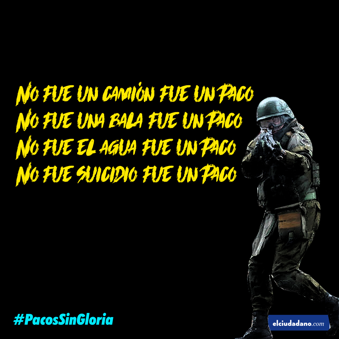 El_Ciudadano's tweet photo. Una institución sin gloria... #pacossingloria #pacosasesinos #piñeraculpable #rozasculpable #niperdónniolvido #chiledespertó #plazadeladignidad https://t.co/MlRh7clrUz