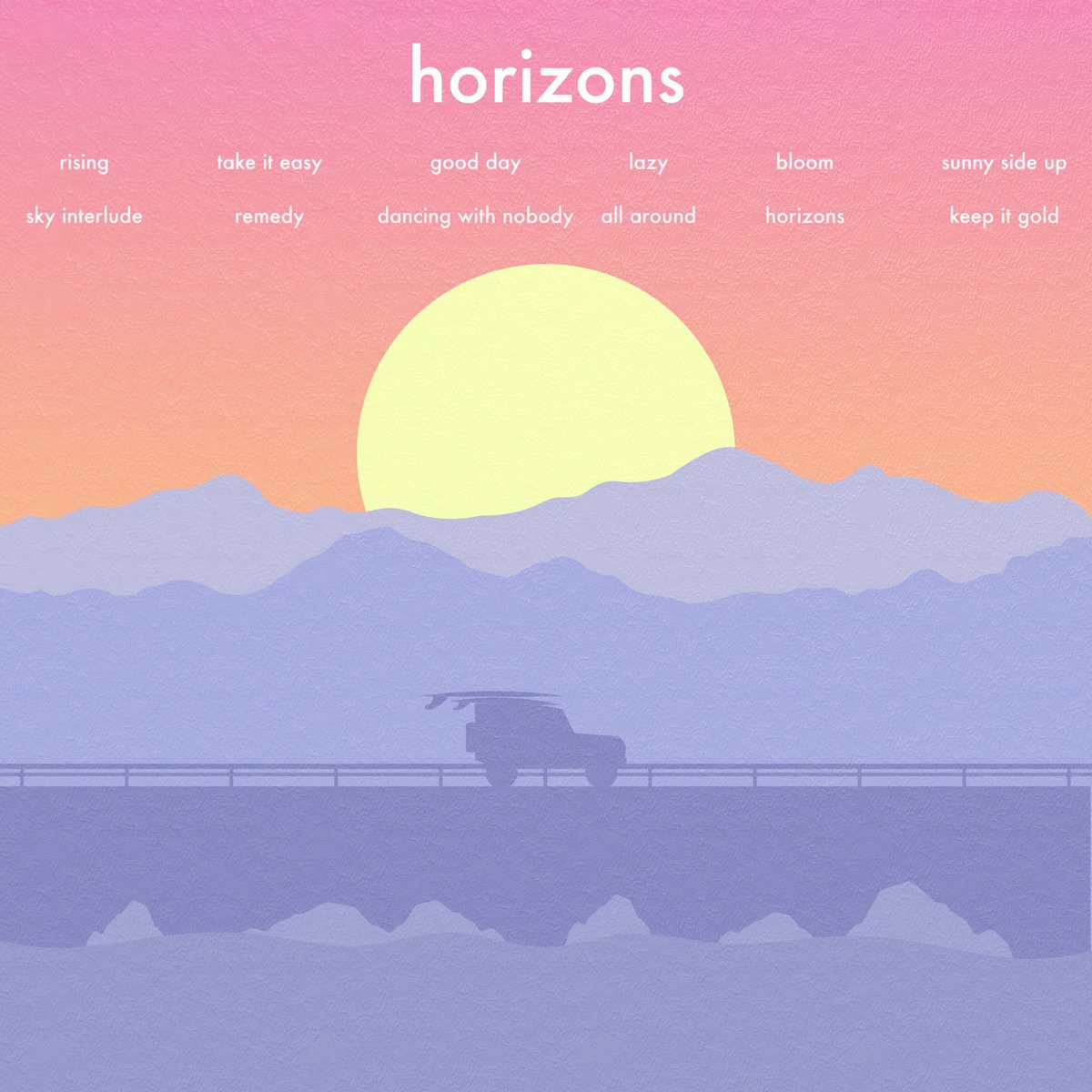 horizons. the 3rd album. february 28, 2020. surfaces.lnk.to/horizons