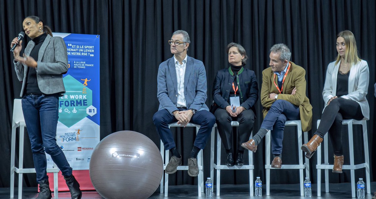 jose__messer's tweet photo. Bravo à l’IRFO pour ce premier Afterwork de la Forme à LILLE. « Et si le sport devenait un levier de votre RSE ? »
Belle table ronde avec des experts de la QVT, de la RSE et des sportifs de hauts niveaux.
#ChistineARRON #ag2rlamondiale #IRFO #ThibaultDeschamps https://t.co/MKPSQ8vxZ7
