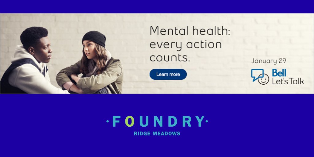 It's <a href="/Bell_Let/">yandreeiii h</a>’sTalk Day, Bell will donate more towards mental health initiatives in Canada by contributing 5¢ for every applicable text, call, tweet, social media video view and use of their Facebook frame or Snapchat filter.

<a href="/Bell/">Bell</a> <a href="/TheFoundryTeam/">Foundry</a> @FoundryRidge <a href="/MRPMCS/">Community Services</a>