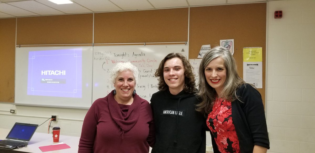 JantziLaurie's tweet photo. What is Shared Leadership? Thank you parent/consultant Jo-Anne and her son Harry for joining our Spec Ed AQ class @ASPS_TDSB! We learned a lot from you both on how to support students with hearing impairments. Thanks to all for a great community circle/resource share! @YorkUedPL https://t.co/mA5iZjKleW