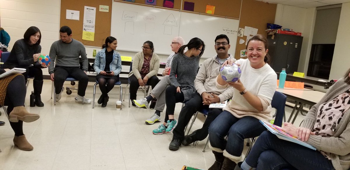 JantziLaurie's tweet photo. What is Shared Leadership? Thank you parent/consultant Jo-Anne and her son Harry for joining our Spec Ed AQ class @ASPS_TDSB! We learned a lot from you both on how to support students with hearing impairments. Thanks to all for a great community circle/resource share! @YorkUedPL https://t.co/mA5iZjKleW