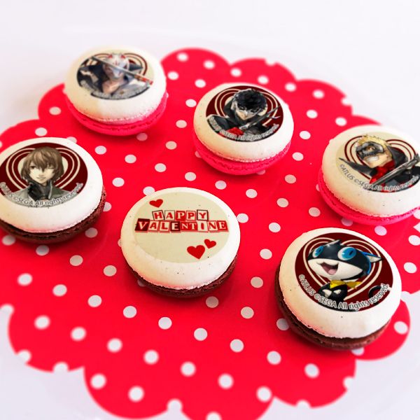 ペルソナ5 星型缶バッジ 主人公 高巻杏 クリスマスケーキ2020購入特典 ペルソナ5 星型缶バッジ 主人公 高巻杏 クリスマスケーキ2020