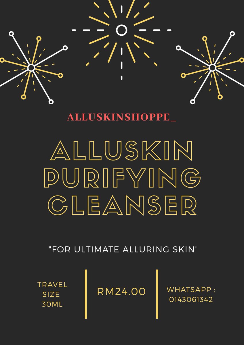 saimahmr's tweet photo. Hai org2 Penang. Mai2 order Alluskin Cleanser ni. Student2 uitm ka poli ka yang taktau nak pakai cleanser apa mai try travel size dulu. RM24 saja. Stock limited ya. Whatsapp cepat! 😊 Nak self pick hari ni dekat Sunway Carnival Mall pun boleh 😍😍 #alluskin #allubabe #codpenang https://t.co/80Cp4vcCuA