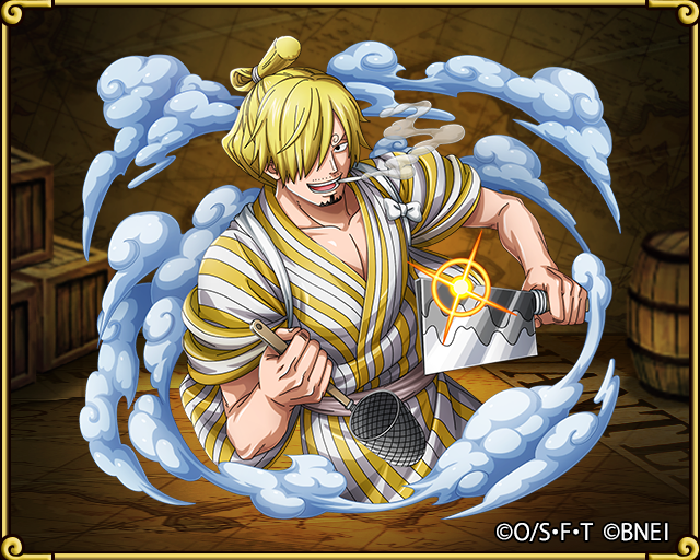 One Piece トレクル 公式 コロシアム予告 2 1 12 00開催のコロシアムに新規登場するキャラは ワノ国で任務のためそば屋を開く サン五郎 さー食べてってねお姉さん方 詳細はアプリ内おしらせをチェック トレクル T Co