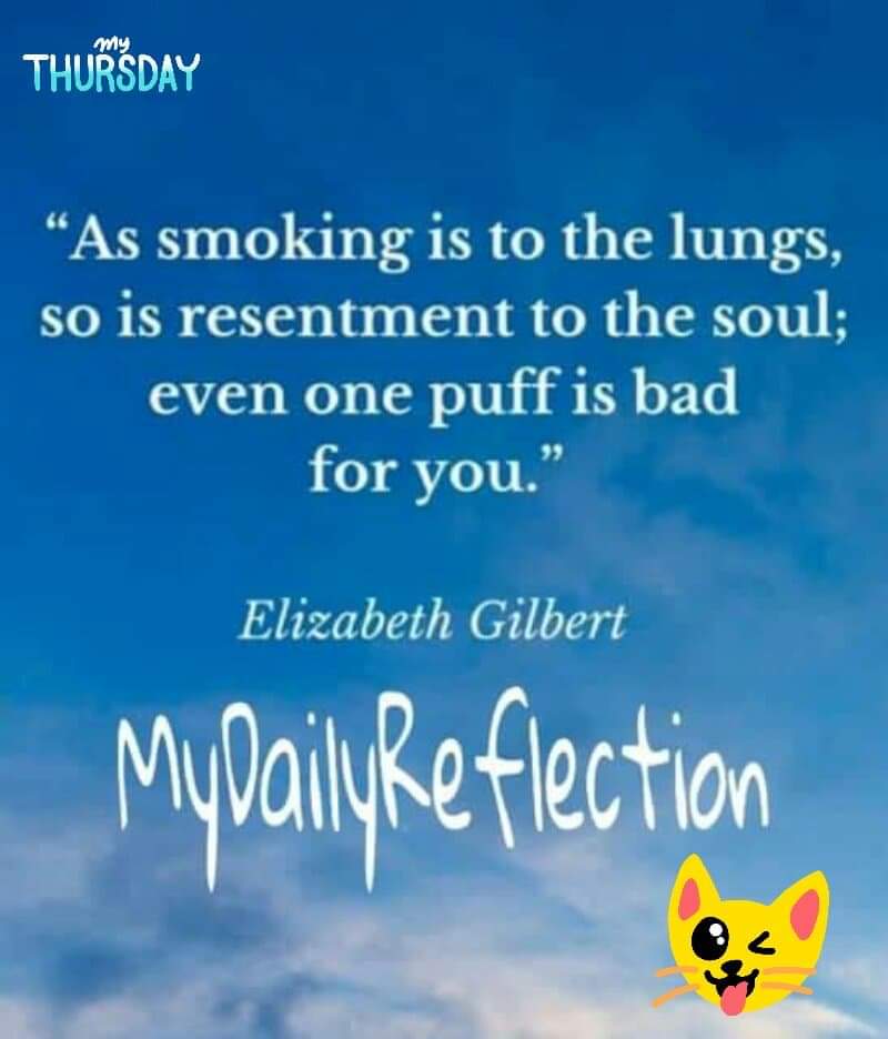 efrenmd's tweet photo. #MyDailyReflection
#MyJan2020Post
Resentment destroys the peace of the soul.
Make ourselves at peace. https://t.co/Y4W7O87wdd