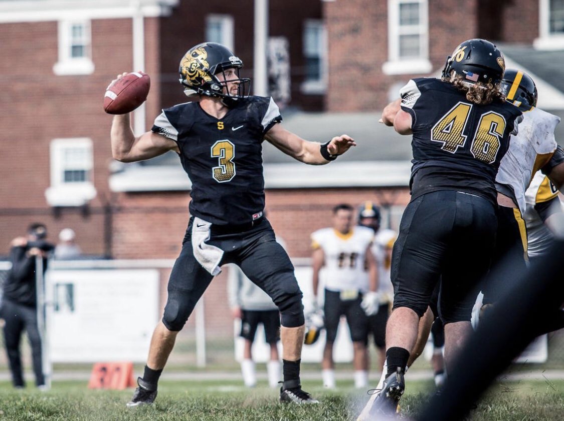 I am very thankful and also blessed to say I received my third offer from West Virginia State ⚫️🔶 ‼️‼️<a href="/CoachCarlson_OL/">Coach Carlson</a>  <a href="/Coach_Dressler/">Derek Dressler</a>