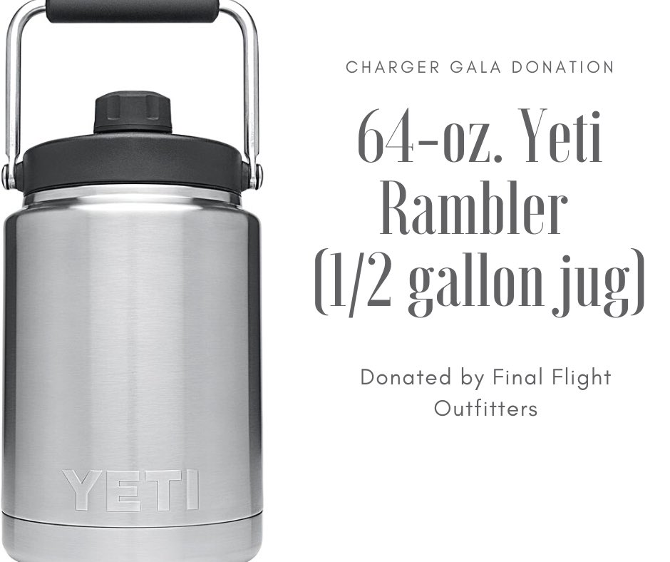 ChargerFoundat1's tweet photo. Thank you to @Final___Flight for donating a Yeti Rambler to the Charger Gala! https://t.co/gj7GpzxZam