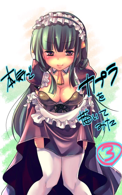 blogに置いてあるヤツだし晒してしまっても構わないだろう?
って事でこれまた懐かしいカプラさん絵を一枚

某ROにスキンや立ち絵置き換え機能なんてのがありまして、守月せんせーカプラさんで遊んだりもできましたね。なつかしい・・・!
あと17年経った今でもサービス続いててビックリする 