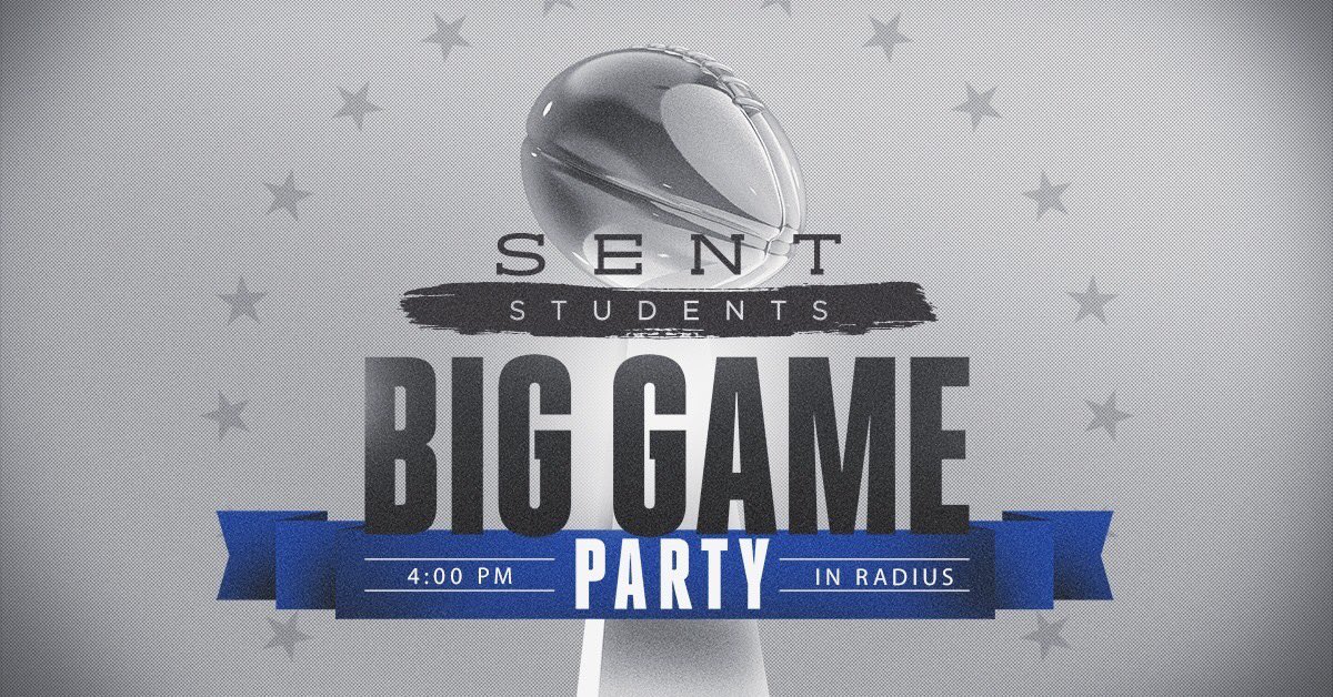 SentStudents's tweet photo. It’s the 49ers vs Chiefs... 

This Sunday!! 

Come early to hang out with friends and enjoy some food before the game starts. https://t.co/0zB8jiwupz