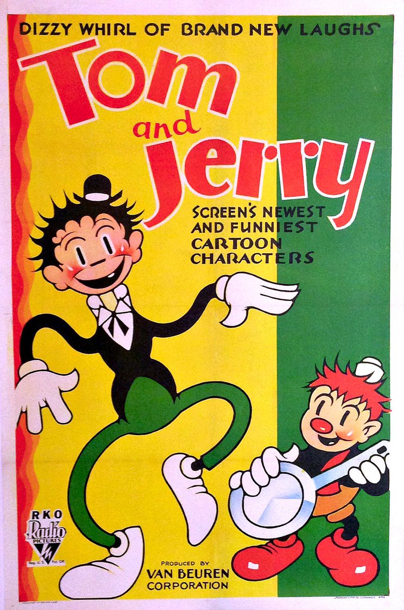 Freaks_Geeks's tweet photo. Let's talk about classic cartoons
#AesopFables
#CubbyBear
#TobyThePup
#TomAndJerry
#VanBeuren #Pathé #RKO #RCAPhotophone
@ClasicCartoons @DrPopCultureBG
@HGAFilms @HollywoodYeste1
@ClassicMovieHub @lovellyvintage
@canaltcm @TCMLA @tcm
@WarnerArchive https://t.co/7F7HdJzEpm