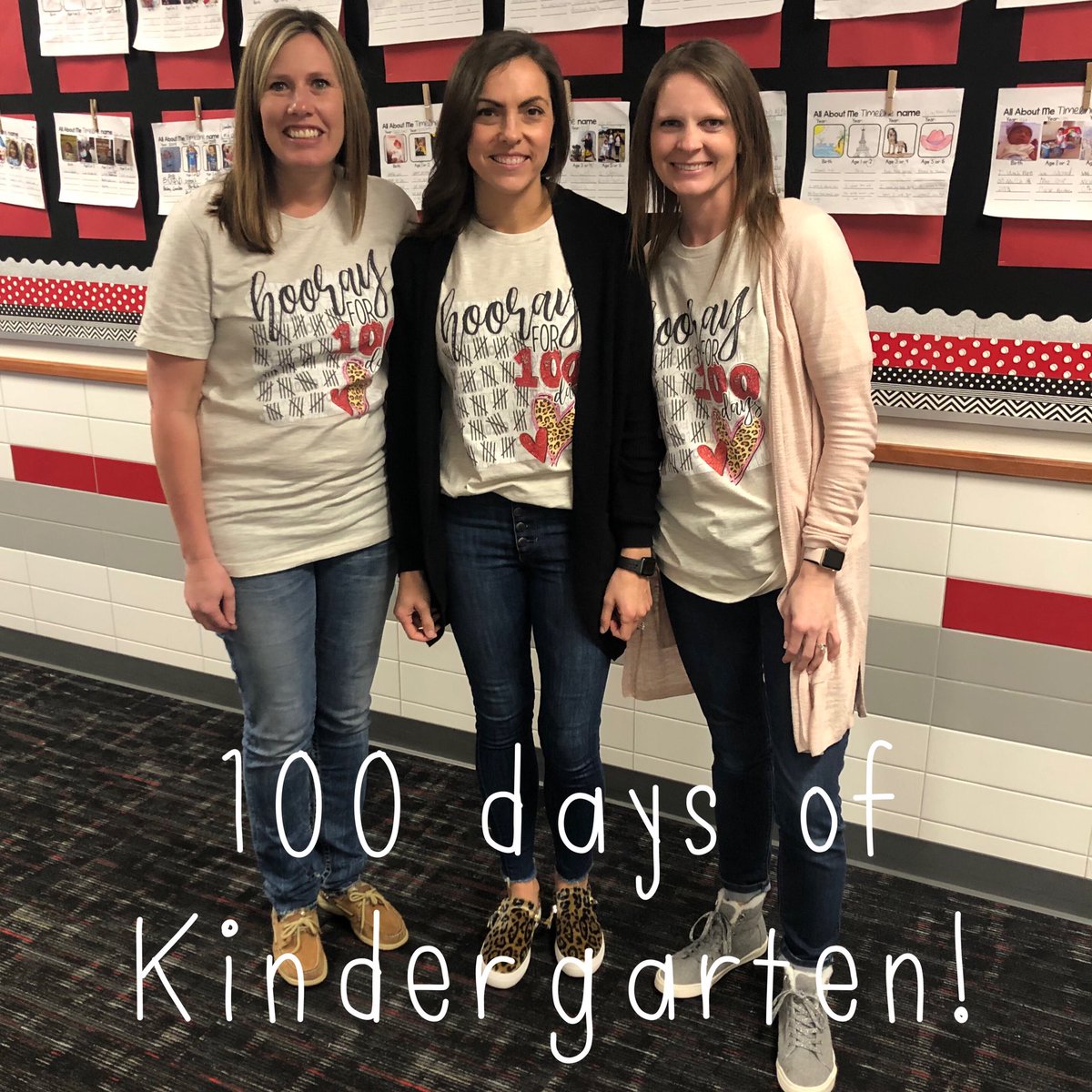 JacksonsJungle's tweet photo. 100 days!! We missed you Mrs.Benitoa! @PrestonElem18 https://t.co/eGWRd4QkRn