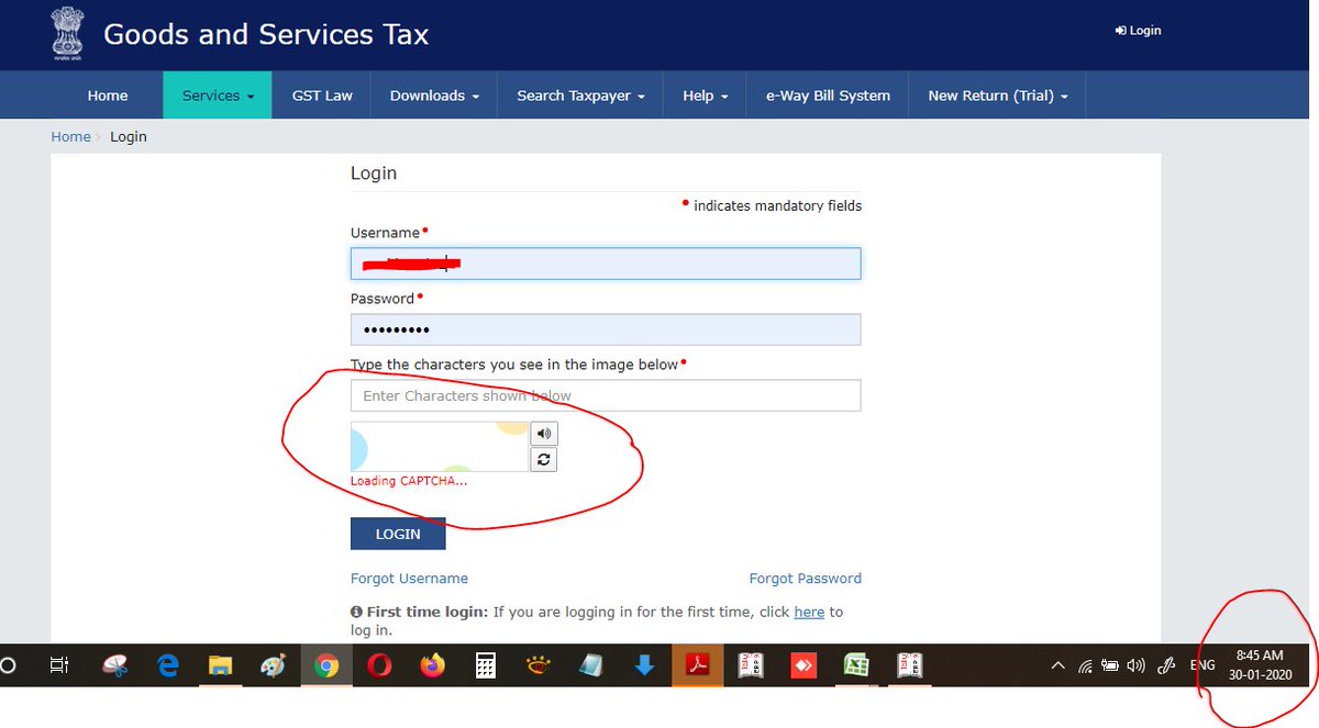 sudhirgparmar's tweet photo. Tax Payers .... This time enjoy the Morning Show .... with Captcha Code

@askGSTech @cbic_india @PMOIndia @FinMinIndia @nsitharaman @GST_Council @narendramodi @SKHalakhandi @haldiaarpit https://t.co/n3ttjgZ3cm