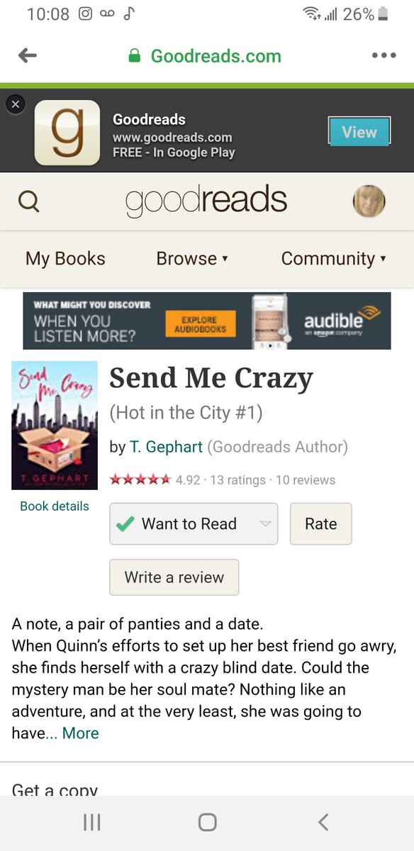 Snadar21's tweet photo. @author_kelly @KirstyEMoseley @tinagephart Congratulations on your new release! https://t.co/7tEehUEbXO