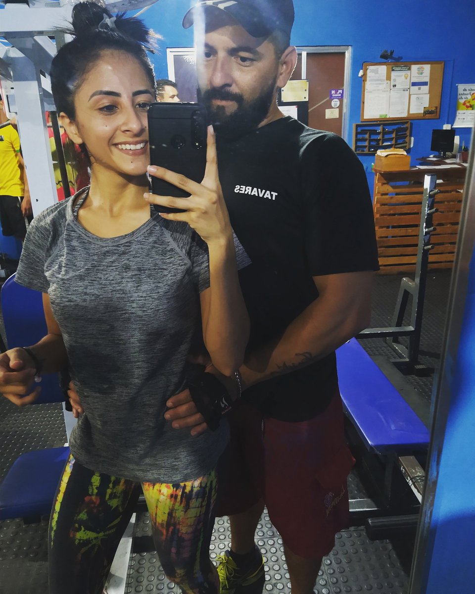 NierCesar's tweet photo. Treino com a magrela que eu amo ❤️😘 https://t.co/VvXyBtYkR6