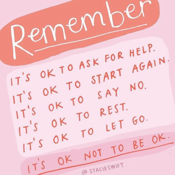 It’s ok not to be ok.💕  #mentalhealthmatters #letstalk #endthestigma #bekind