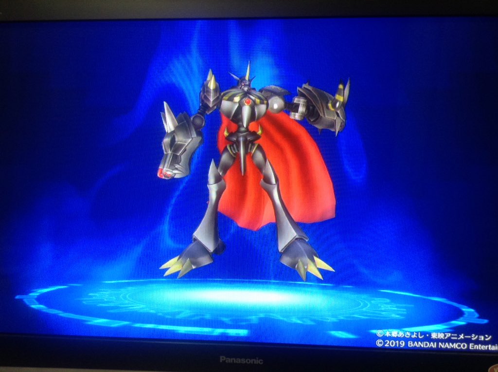 ブラックウォーグレイモン！ブラックメタルガルルモン！ジョグレス進化