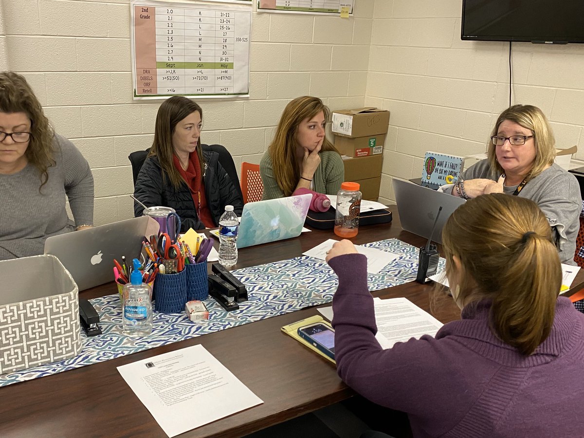 GilbertSTEMGES's tweet photo. Our GES Leadership Team enjoyed the opportunity to collaborate with Mrs. Maggie Stultz, principal at LHS. We are excited about the upcoming LaFayette Scholars program. #GilbertGators are #RamblerReady!  #PowerOfTeam https://t.co/QZp3bLuR5B