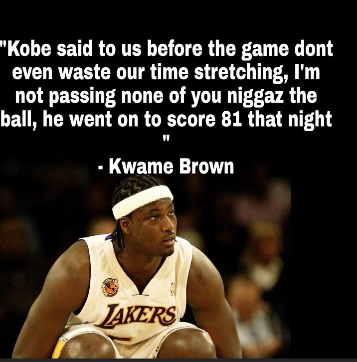 MatHatterFades's tweet photo. In order to make History one must become more selfish than he has ever imagined! #MambaMentalityForever https://t.co/BIHmny8eXz