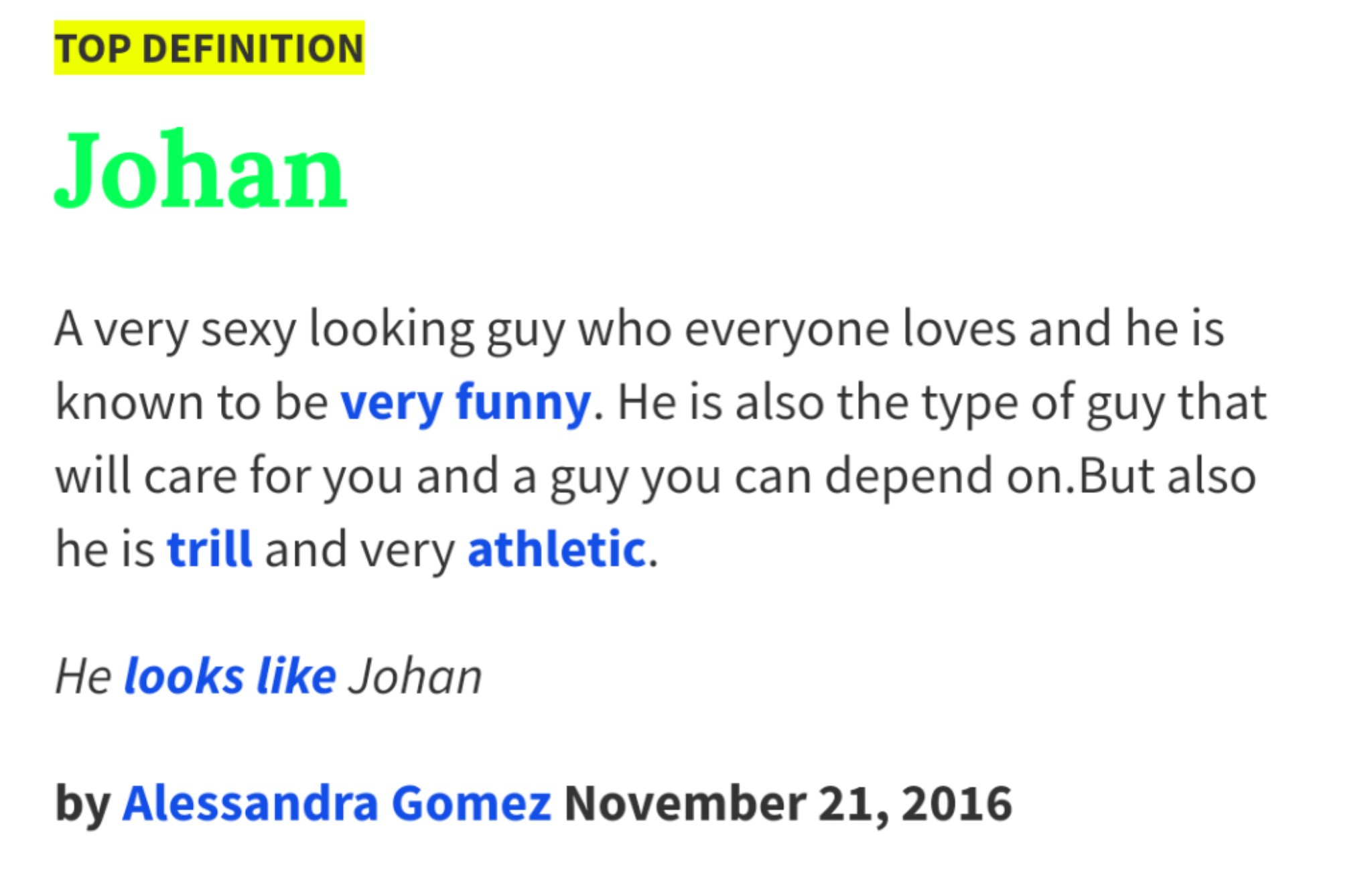 Urban Dictionary on X: @jadenhartfeld Jaden: Jadens are funny,  dirty-minded, kind, and the type of gu    / X