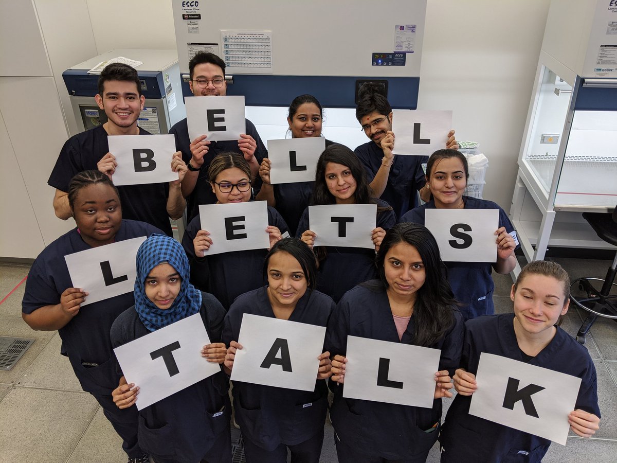 julee_joseph's tweet photo. Here are my students, who say it's OK not to be OK. Let's end the stigma and #BellLetsTalk #EndTheStigma https://t.co/KVQB5jLeXR