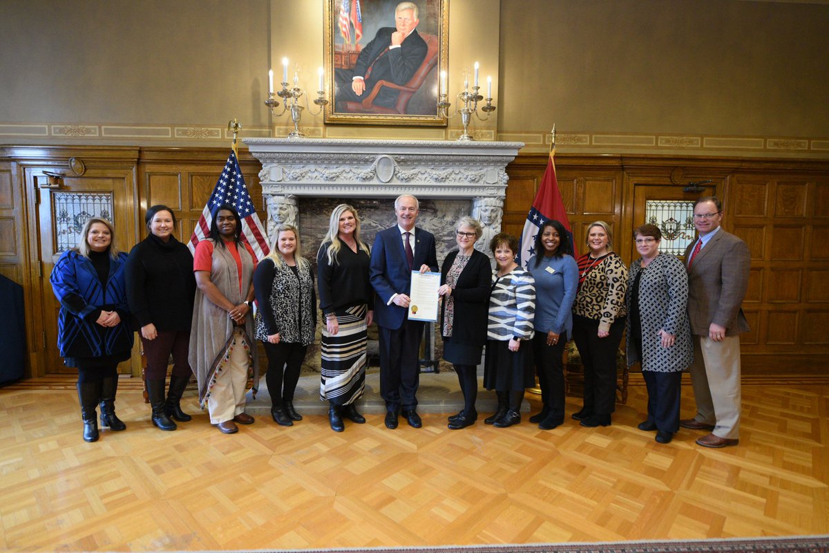 coachqueetqueet's tweet photo. Arkansas Governor Asa Hutchinson Proclaims February 3-7 as National School Counselors Week! #arsca #asca https://t.co/cKIF2wEDzG