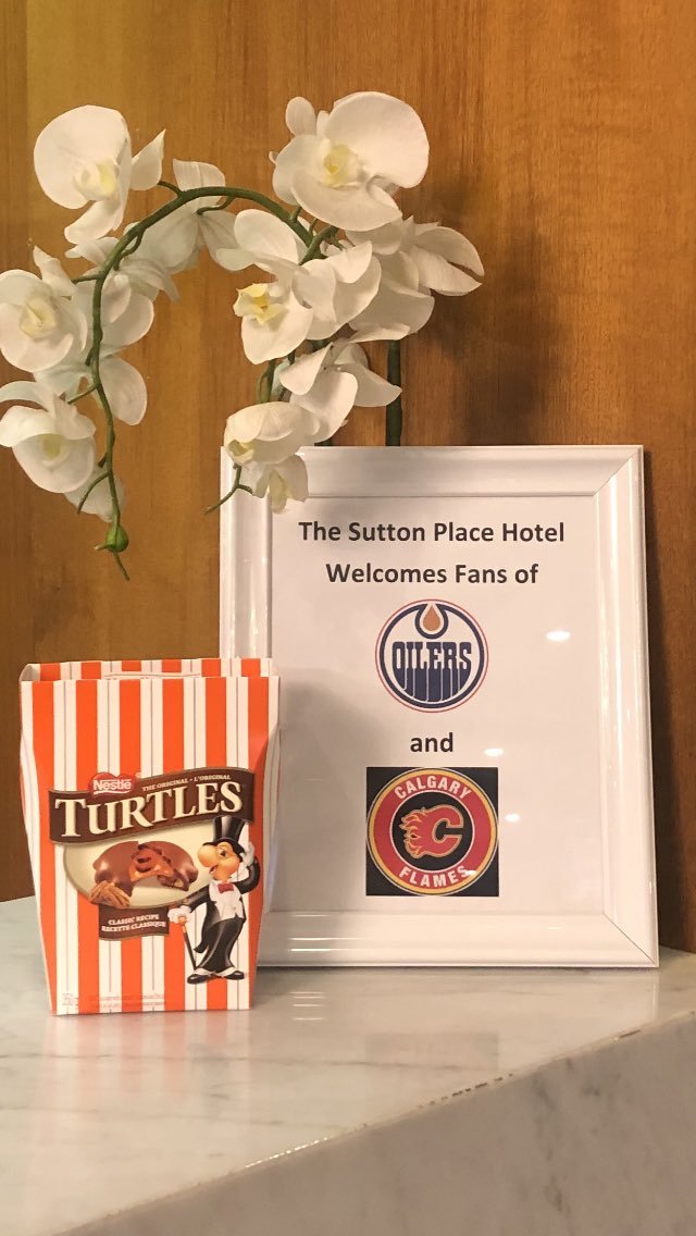 jenramoudit's tweet photo. It’s Game Day! The Sutton Place Hotel Edmonton welcomes fans of #EdmontonOilers and #CalgaryFlames! https://t.co/ORu03pUBMr