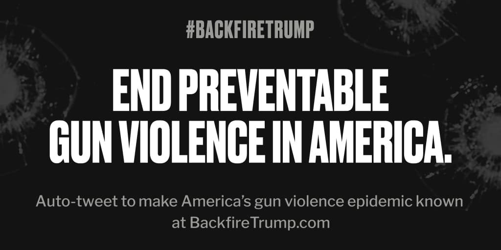 2Fierce2Ignore_'s tweet photo. 2 were just killed in #Arkansas. #POTUS, it’s your job to take action. #BackfireTrump https://t.co/GLc1D3S08F
