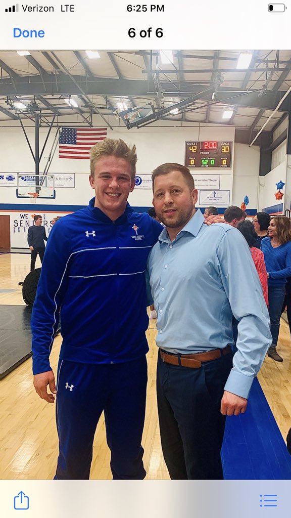scottymoorelhu's tweet photo. Senior Night for this future Bald Eagle at SJCA 🦅 #Stoltzfus #TheRise https://t.co/zHsWO7louE