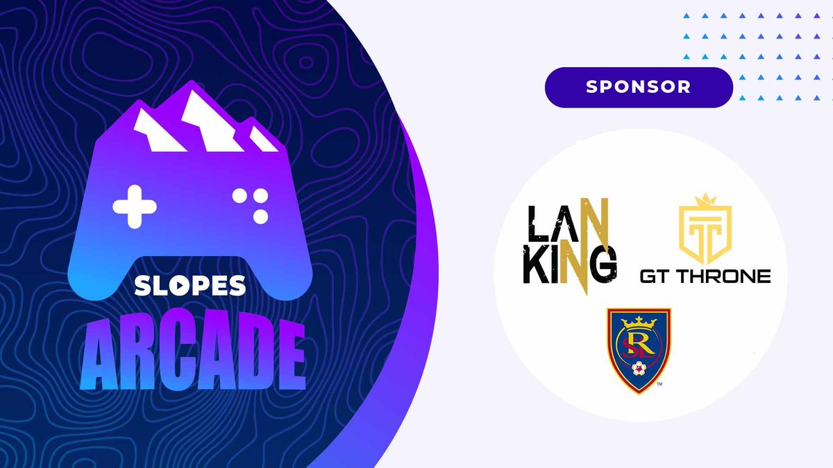 SlopesArcade's tweet photo. Great events happen with great support from sponsors!
Thank you to @LANKingGaming, @GTThrone, &amp; @realsaltlake for your sponsorship with Slopes Arcade.
#ssts20 #slopesarcade #siliconslopes #ssbu #smashbrosultimate #smashbros #gametyrant https://t.co/NFeiXahjhY