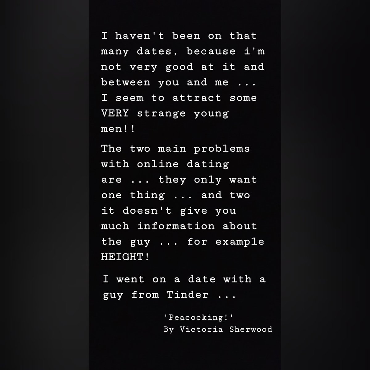 VS_comedian's tweet photo. For those who have seen my show, know what comes next, for those who havent, you will have to come along to my next show won't you! I realise I make this sound like I'm announcing my next gig, but i'm just being a bit extra ... 
#peacocking #comedy #FemaleComedian #standupcomedy https://t.co/fSXsYRsB9Z