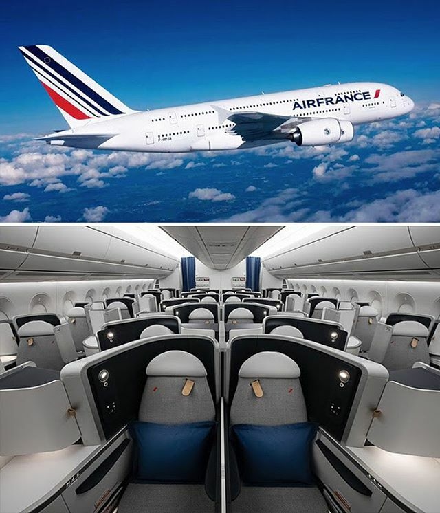 FirstBizFlights's tweet photo. @AirFrance Business Class cabins feature amazing amenities for international and domestic travelers. The French airline is known for their exceptional service, gourmet food, and stellar wine list. The seats in Business Class are perfect for a restful nig… https://t.co/QXZ5eCaiQe https://t.co/72UEWHTaUG