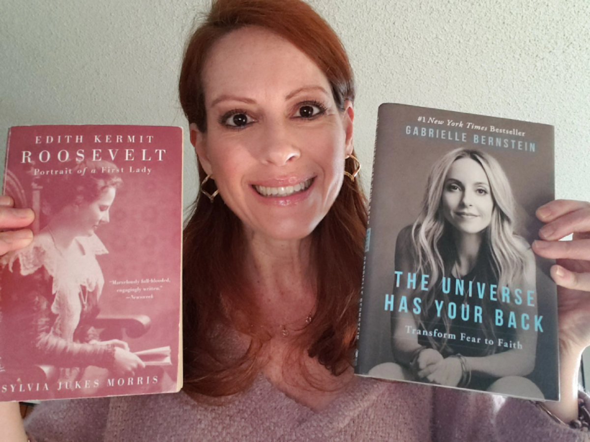 MBernardActor's tweet photo. .@RobertIger AWESOME! I am an avid reader too! ๐ Reading about #EdithRoosevelt by Sylvia Jukes Morris #RIP ๐ and "The Universe Has Your Back" by @GabbyBernstein ๐ #femaleauthors #writers #femaleempowerment #inspiringwomen #writers #authors @Disney @WaltDisneyCo THANK YOU!!!! https://t.co/UGUroEZDod