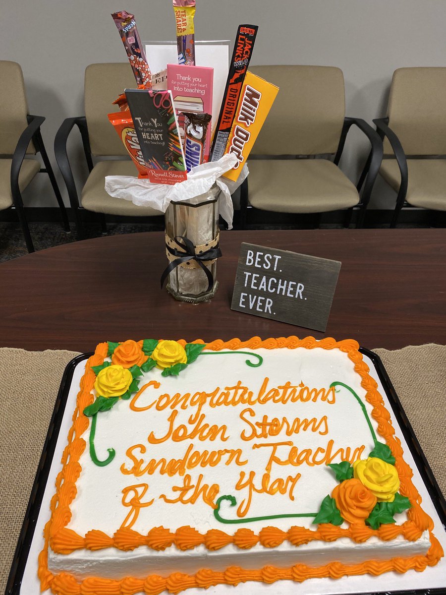 Congratulations John Storms Sundown Teacher of the Year 🧡 <a href="/Sundown_e/">Sundown Elementary</a> <a href="/Hoos_In_Tex/">John Storms</a>