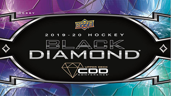 UpperDeckSports's tweet photo. At the 2020 #CDDConference; Upper Deck president Jason Masherah announced two products available only to attendees. UDA Threads and NHL Black Diamond CDD Conference Edition are arriving in stores this week. Check out details on them: https://t.co/Tuospt3WIa https://t.co/Rm00VsV3uT