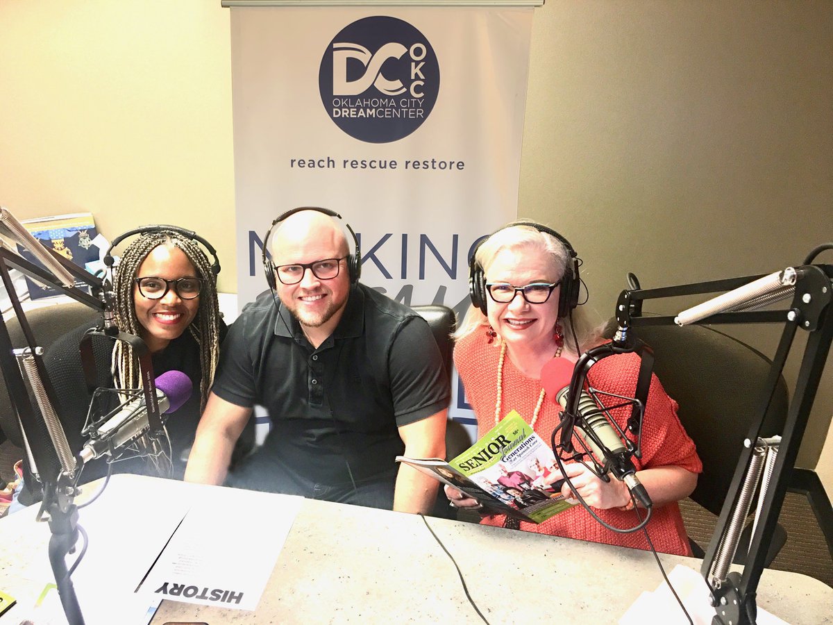 Don’t miss us sharing the history and mission of OKC Dream Center with Robin Gunn at 9:05am on Saturday 2/1/20 on KZLS The Eagle 🦅 1640AM on The Rise &amp; Thrive OSJ Radio Hour, which is the OKlahoma Senior Journal!
