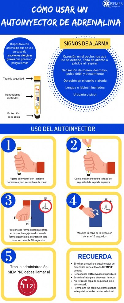 nutricuriosa's tweet photo. Cómo usar los autoinyectores de #adrenalina 💉
En España se comercializan dos, #JEXT y #ALTELLUS
el procedimiento es el mismo. No es necesario ser nutricionista ni médico para administrarlo, sólo saber hacerlo. Es sencillo, y ha de hacerse con decisión. https://t.co/JS1Qr8j3Ui