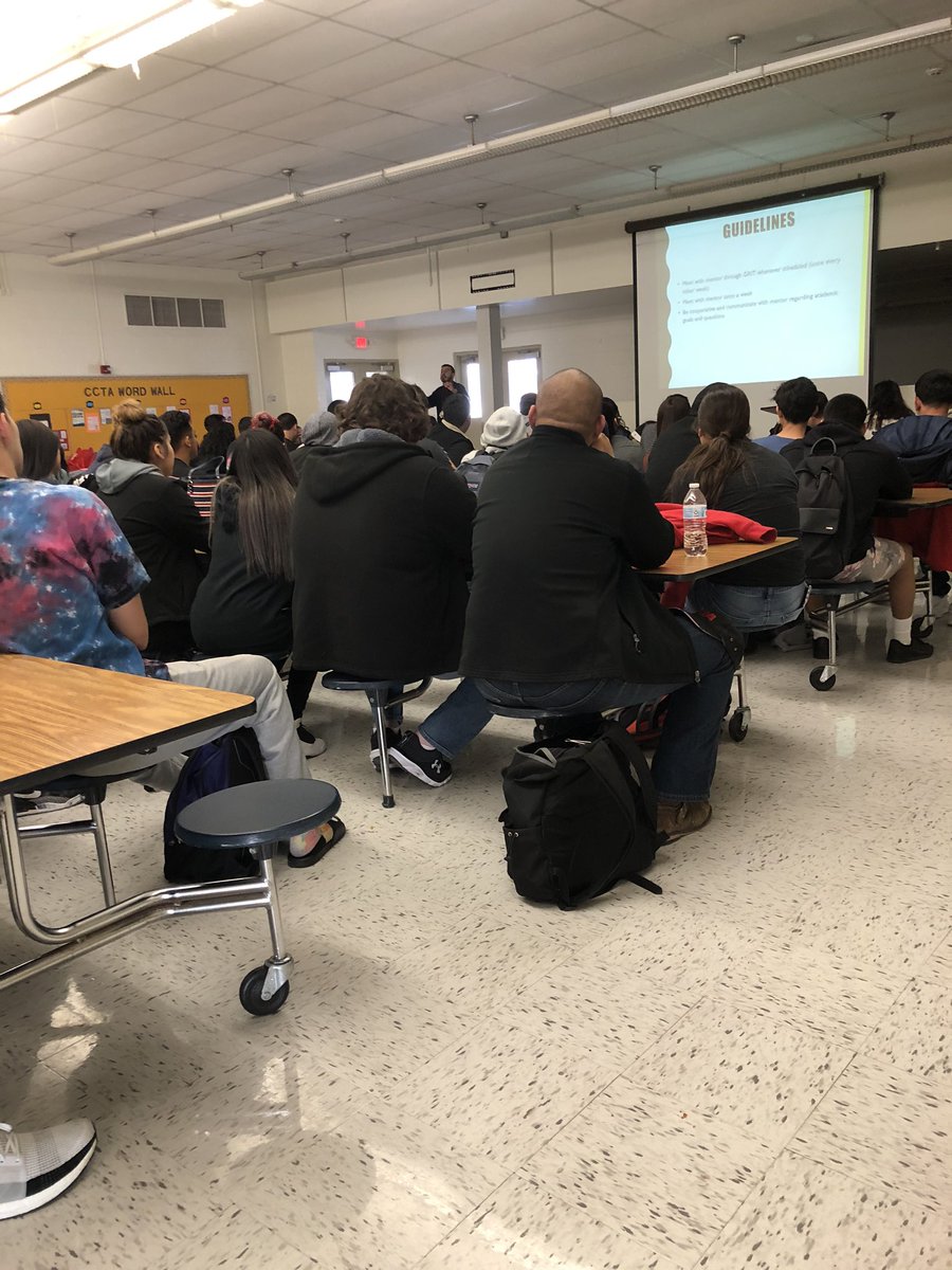 cctaphoenixes's tweet photo. #iamepisd #CCTAphoenixes Phoenixes at a student assembly during advisory period. We are on our way to individualize our commitment to every student through our new mentoring program. Go CCTA, from the ashes we will rise! https://t.co/ABR3kqlIvE
